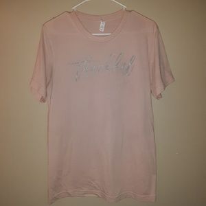 Canvas "thankful" top